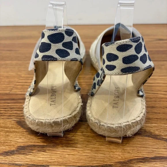 Talbots Ivy Espadrille Flats with Embroidered Giraffes - Picture 5 of 9